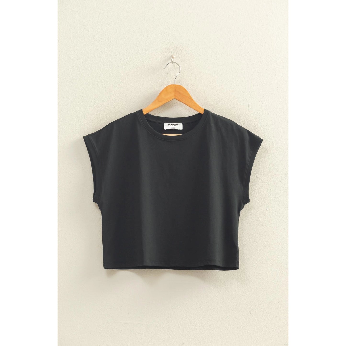 Classic Crew Neck Sleeveless Top