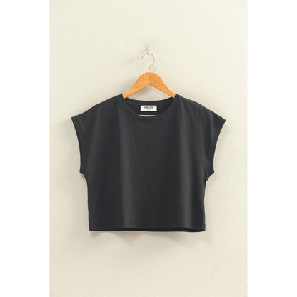 Classic Crew Neck Sleeveless Top