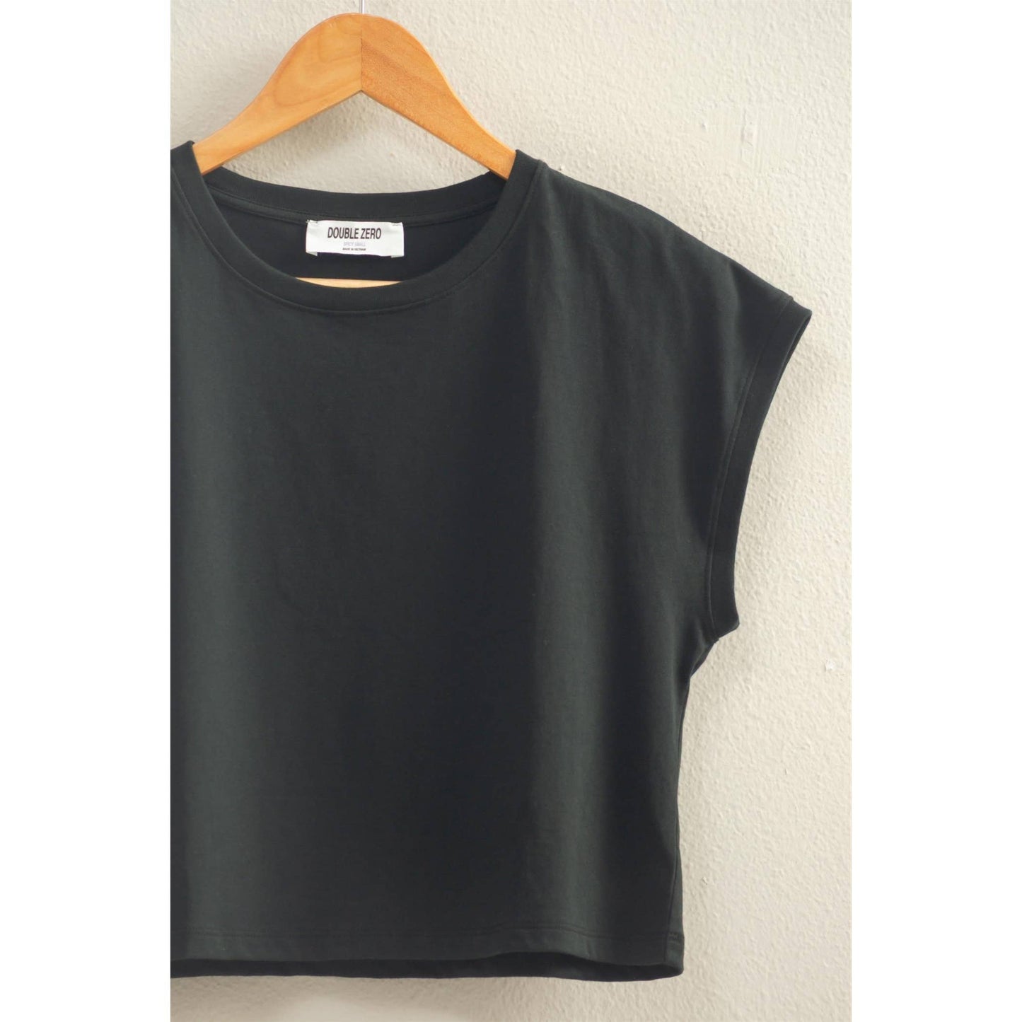 Classic Crew Neck Sleeveless Top